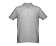 Polo floqué pas cher 195 g/m2 couleur gris