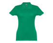 Polo avec logo entreprise femme 195 g/m2 couleur vert