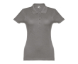 Polo avec logo entreprise femme 195 g/m2 couleur gris foncé