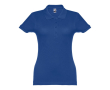Polo avec logo entreprise femme 195 g/m2 couleur bleu roi