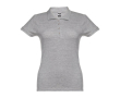 Polo avec logo entreprise femme 195 g/m2 couleur gris