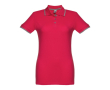 Polo publicitaire en petite quantité 210 g/m2 couleur rouge