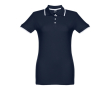 Polo publicitaire en petite quantité 210 g/m2 couleur bleu marine
