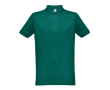 Polo logoté pour entreprise 200 g/m2 couleur vert foncé