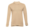 Polos brodés personnalisés 210 g/m2 couleur marron clair