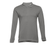 Polos brodés personnalisés 210 g/m2 couleur gris foncé