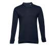 Polos brodés personnalisés 210 g/m2 couleur bleu marine