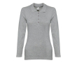 Polo imprimé avec manches longues 210 g/m2 couleur gris