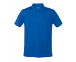 Polos personnalisables colorés 180 g/m2 couleur bleu