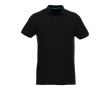 Polo écologique en tissu bio certifié 220 g/m2 couleur noir