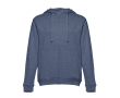 Veste à capuche personnalisable 320 g/m2 couleur rouge chiné