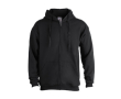 Veste à capuche personnalisée 280g/m2 couleur noir