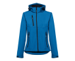 Veste imprimée résistante à l'eau couleur cyan