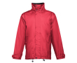 Parka imprimée unisexe imperméable couleur rouge