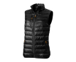 Veste duvet sans manche publicitaire couleur noir