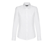 Chemise pour femme à manches longues couleur blanc
