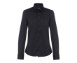 Chemise logoté à manches longues 115 g/m2 couleur noir