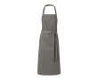 Tablier personnalisé avec deux poches couleur gris