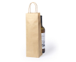 Sac en papier pour les bouteilles de vin couleur marron