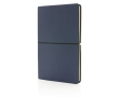 Élégant carnet de notes personnalisé couleur bleu marine