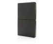 Élégant carnet de notes personnalisé couleur noir