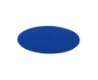 Tapis de souris circulaire et coloré couleur bleu
