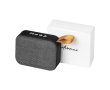 Enceinte avec logo tendance et moderne couleur gris