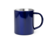 Mug en acier inoxydable coloré couleur bleu