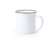 Mug promotionnel au design vintage couleur noir