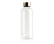 Bouteille étanche avec bouchon en métal couleur transparent