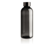 Bouteille étanche avec bouchon en métal couleur noir