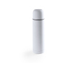 Bouteille thermos personnalisée et colorée couleur blanc