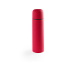 Bouteille thermos personnalisée et colorée couleur rouge