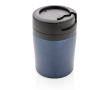 Verre thermique personnalisable avec le logo couleur bleu foncé