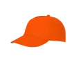 Casquette en coton disponible en couleurs couleur orange