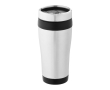 Mug isotherme publicitaire bicolore couleur noir