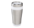 Mug isotherme publicitaire bicolore couleur blanc