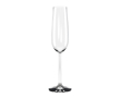 Flûte à champagne personnalisée couleur transparent