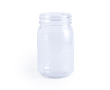 Jarre personnalisée en verre sans anse couleur transparent
