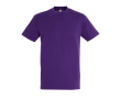 T-shirt basique personnalisable pour cadeaux couleur violet