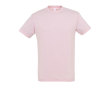 T-shirt basique personnalisable pour cadeaux couleur rose clair 