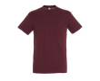 T-shirt basique personnalisable pour cadeaux couleur grenat
