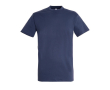 T-shirt basique personnalisable pour cadeaux couleur bleu jean
