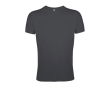 T-shirt à col rond pour la publicité couleur gris foncé