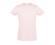 T-shirt à col rond pour la publicité couleur rose clair