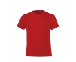 T-shirt avec une taille enfant à offrir couleur rouge