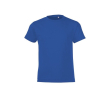 T-shirt avec une taille enfant à offrir couleur bleu roi