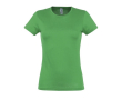 T-shirt coupe femme personnalisable couleur vert