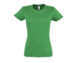 T-shirt femme personnalisé pour entreprise couleur vert