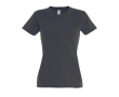 T-shirt femme personnalisé pour entreprise couleur titan